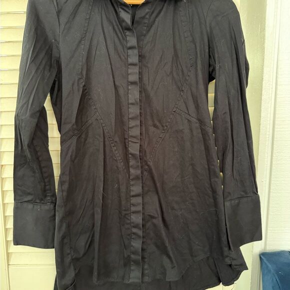 Etcetera Classic Black Blouse - Picture 1 of 6